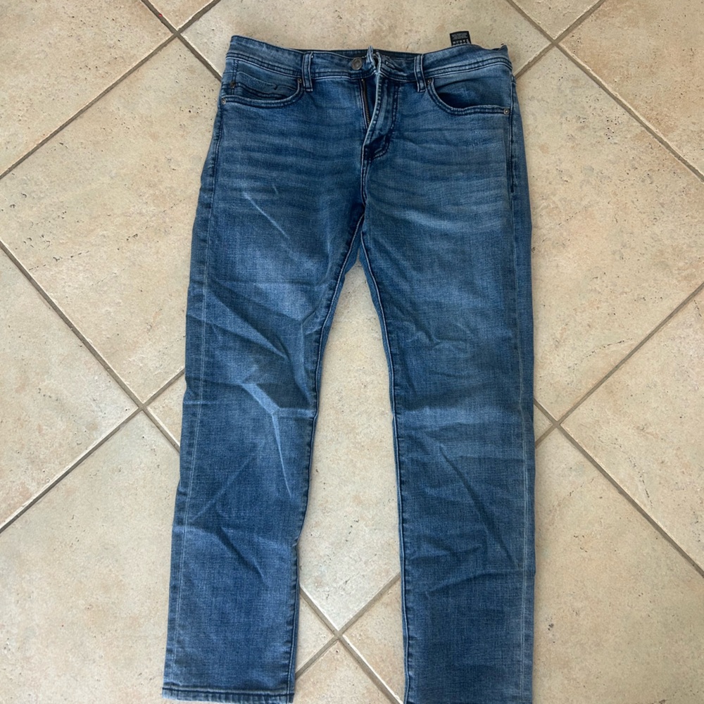 Liverpool Men's Straight Jeans in Blue